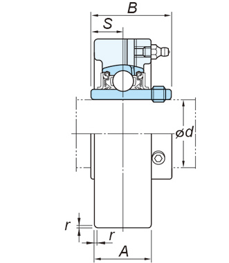 Ball bearing units